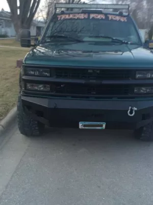 CHEVY 2500-3500HD 1988-1998 with CLASSIC FRONT W.I.Y.KIT STANDARD installed