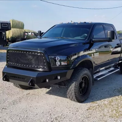 DODGE 2500-3500 2010-2018 with CLASSIC FRONT Weld It Yourself STANDARD installed