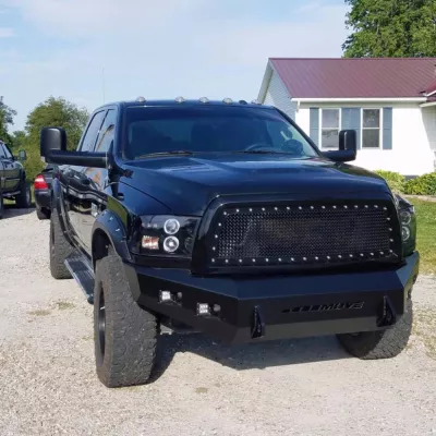 DODGE 2500-3500 2010-2018 with CLASSIC FRONT Weld It Yourself STANDARD installed