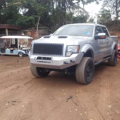 FORD F150 2009-2014 with CLASSIC FRONT Weld It Yourself STANDARD installed