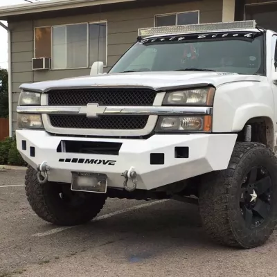 CHEVY 2500-3500HD 2003-2007 with CLASSIC FRONT Weld It Yourself STANDARD installed