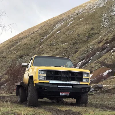 CHEVY 1500 1981-1987 with CLASSIC FRONT W.I.Y.KIT STANDARD installed