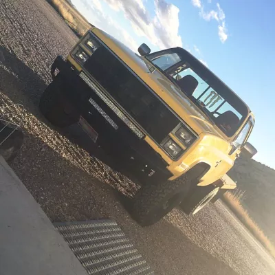 CHEVY 1500 1981-1987 with CLASSIC FRONT W.I.Y.KIT STANDARD installed