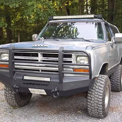 DODGE 150-250-350 1981-1993 with CLASSIC FRONT Weld It Yourself STANDARD installed