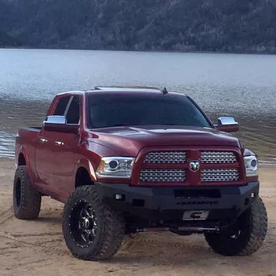DODGE 2500-3500 2010-2018 with CLASSIC FRONT Weld It Yourself STANDARD installed