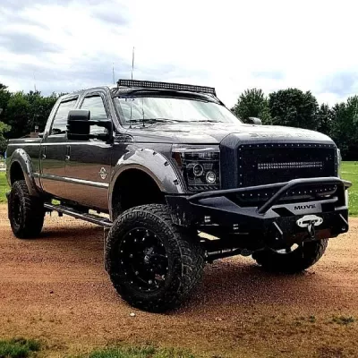 FORD F250-350 2011-2016 with CLASSIC FRONT W.I.Y.KIT OFFROAD installed