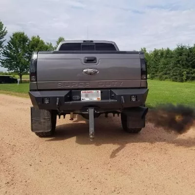 FORD F250-350 2011-2016 with CLASSIC REAR W.I.Y.KIT STANDARD installed