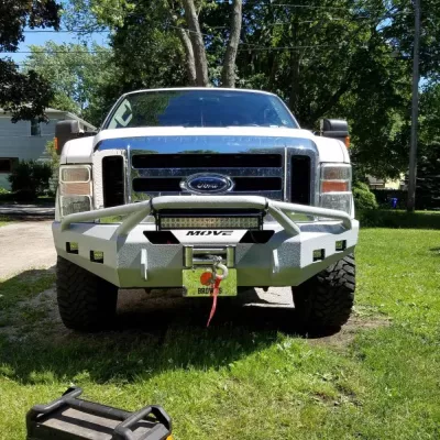 FORD F250-350 2008-2010 with CLASSIC FRONT Weld It Yourself Offroad installed