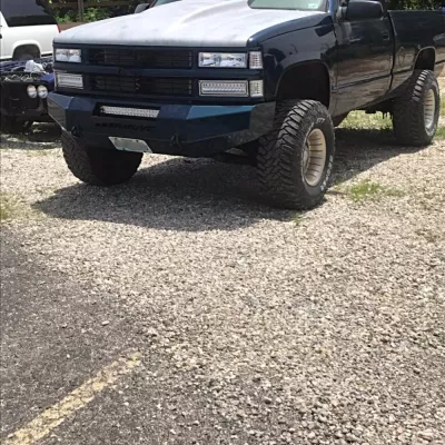 CHEVY 1500 1988-1998 with CLASSIC FRONT Weld It Yourself STANDARD installed