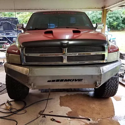 DODGE 1500 1994-2001 with CLASSIC FRONT Weld It Yourself STANDARD installed