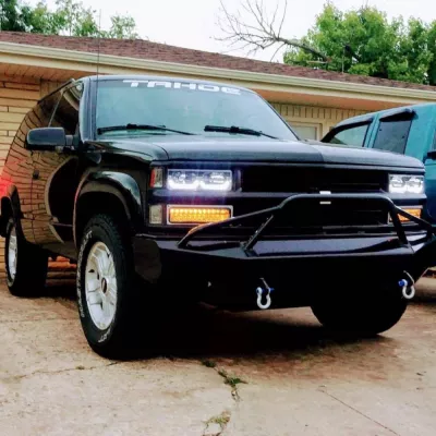 CHEVY TAHOE 1992-1999 with CLASSIC FRONT Weld It Yourself STANDARD installed