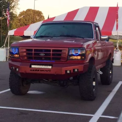 FORD F150 1992-1996 with CLASSIC FRONT Weld It Yourself STANDARD installed