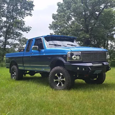 FORD F150 1992-1996 with CLASSIC FRONT Weld It Yourself STANDARD installed