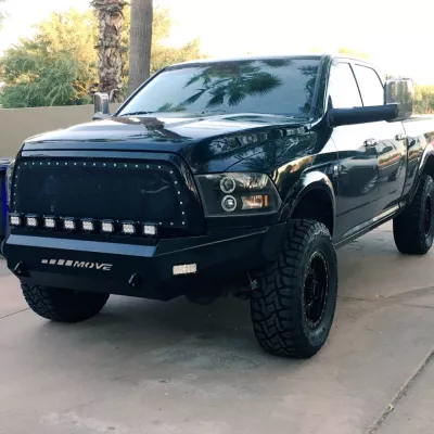 DODGE 2500-3500 2010-2018 with CLASSIC FRONT Weld It Yourself STANDARD installed