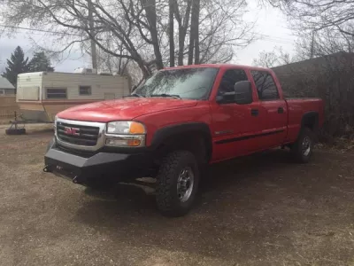 GMC 2500-3500HD 2003-2007 with CLASSIC FRONT W.I.Y.KIT STANDARD installed