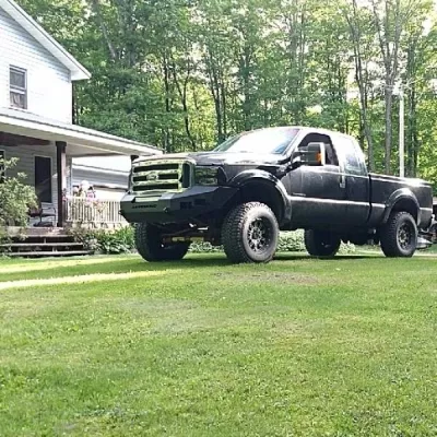 FORD F250-350 1999-2004 with CLASSIC FRONT W.I.Y.KIT STANDARD installed