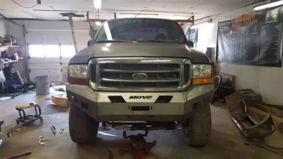 FORD F250-350 1999-2004 with CLASSIC FRONT W.I.Y.KIT OFFROAD installed