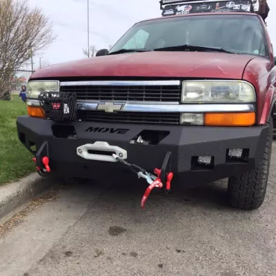CHEVY S-SERIES TRUCK 1994-2004 with CLASSIC FRONT Weld It Yourself Offroad installed