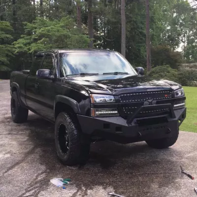CHEVY 1500 2003-2007 with CLASSIC FRONT Weld It Yourself STANDARD installed