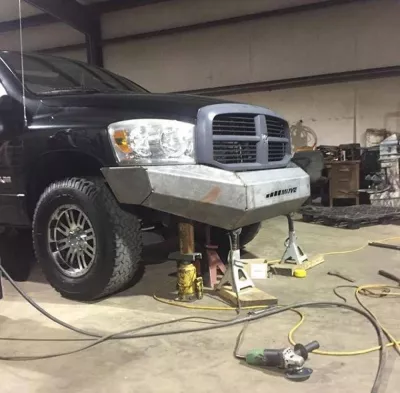 DODGE 1500 2006-2008 with CLASSIC FRONT W.I.Y.KIT STANDARD installed