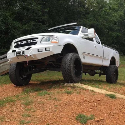 FORD F150 1997-1998 with CLASSIC FRONT Weld It Yourself Offroad installed