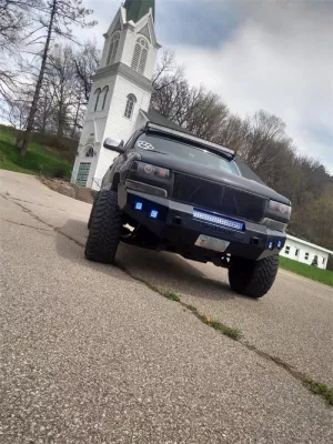 CHEVY 1500 1999-2002 with CLASSIC FRONT Weld It Yourself STANDARD installed