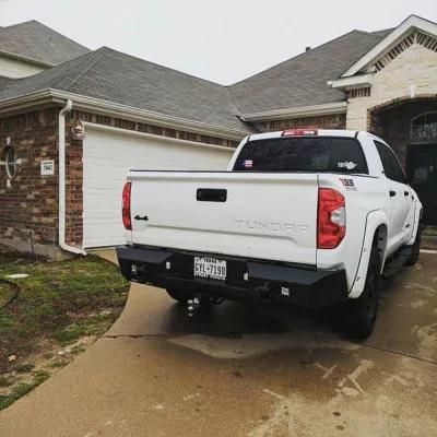 TOYOTA TUNDRA 2014-2021 with CLASSIC REAR Weld It Yourself STANDARD installed