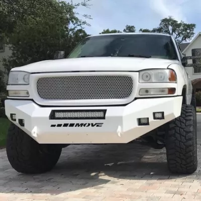 GMC 2500-3500HD 1999-2002 with CLASSIC FRONT Weld It Yourself STANDARD installed
