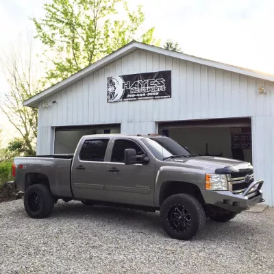 CHEVY 2500-3500HD 2011-2014 with CLASSIC FRONT Weld It Yourself STANDARD installed