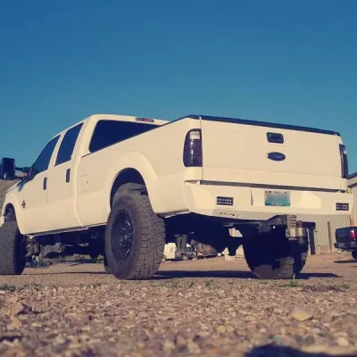 FORD F250-350 2011-2016 with CLASSIC REAR W.I.Y.KIT STANDARD installed