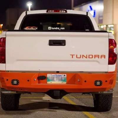 TOYOTA TUNDRA 2014-2021 with CLASSIC REAR Weld It Yourself STANDARD installed
