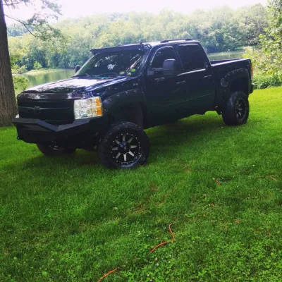 CHEVY 1500 2007.5-2013 with CLASSIC FRONT Weld It Yourself STANDARD installed
