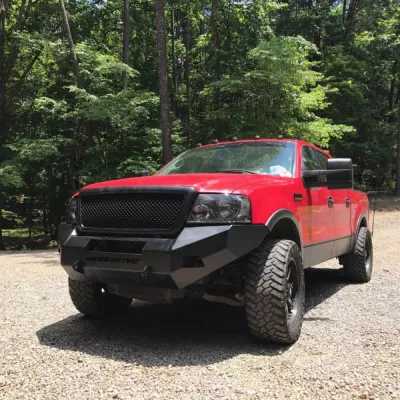 FORD F150 2004-2008 with CLASSIC FRONT Weld It Yourself STANDARD installed