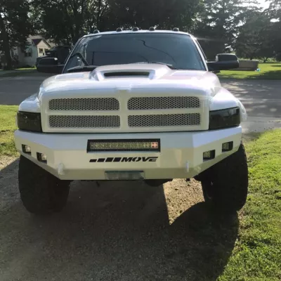 DODGE 2500-3500 1994-2002 with CLASSIC FRONT Weld It Yourself STANDARD installed