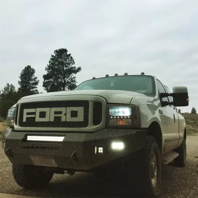 FORD F250-350 1999-2004 with CLASSIC FRONT W.I.Y.KIT STANDARD installed