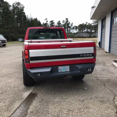 FORD F150 1992-1996 with CLASSIC REAR Weld It Yourself STANDARD installed