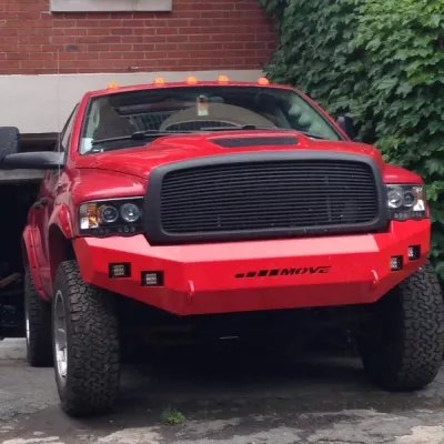 DODGE 2500-3500 2003-2005 with CLASSIC FRONT Weld It Yourself STANDARD installed