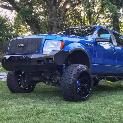 FORD F150 2009-2014 with CLASSIC FRONT Weld It Yourself STANDARD installed