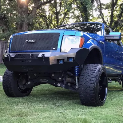 FORD F150 2009-2014 with CLASSIC FRONT Weld It Yourself STANDARD installed