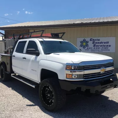 CHEVY 2500-3500HD 2015-2019 with CLASSIC FRONT Weld It Yourself STANDARD installed