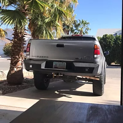 TOYOTA TUNDRA 2000-2002 [ACCESS CAB] with CLASSIC REAR Weld It Yourself STANDARD installed