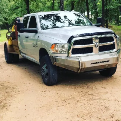 DODGE 2500-3500 2010-2018 with CLASSIC FRONT Weld It Yourself STANDARD installed