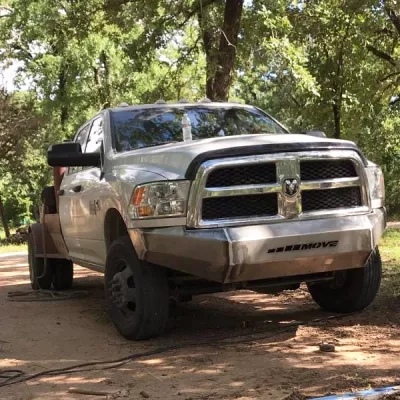 DODGE 2500-3500 2010-2018 with CLASSIC FRONT Weld It Yourself STANDARD installed