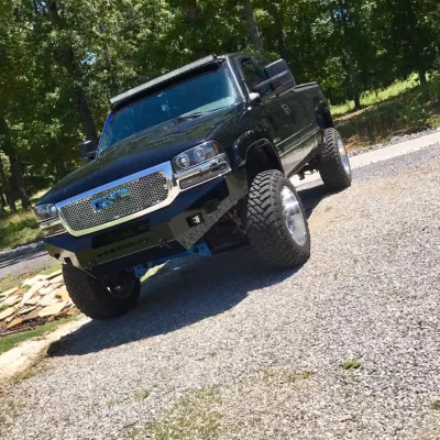 GMC 1500 2003-2007 with CLASSIC FRONT W.I.Y.KIT STANDARD installed