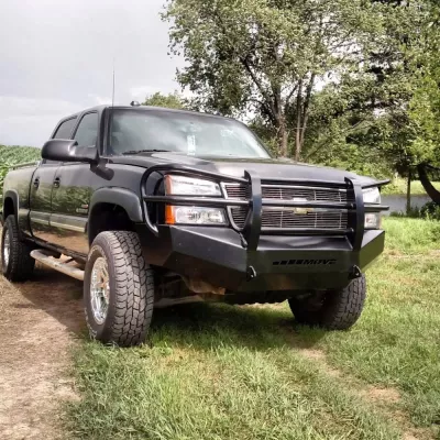 CHEVY 2500-3500HD 2003-2007 with CLASSIC FRONT Weld It Yourself STANDARD installed