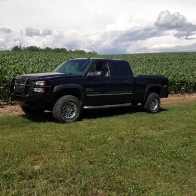 CHEVY 2500-3500HD 2003-2007 with CLASSIC FRONT Weld It Yourself STANDARD installed