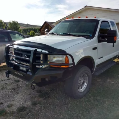 FORD F250-350 1999-2004 with CLASSIC FRONT W.I.Y.KIT STANDARD installed