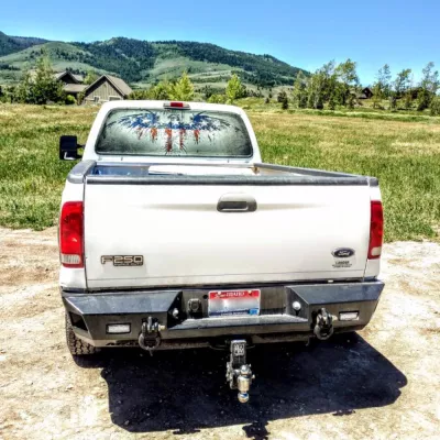 FORD F250-350 1999-2004 with CLASSIC REAR W.I.Y.KIT STANDARD installed