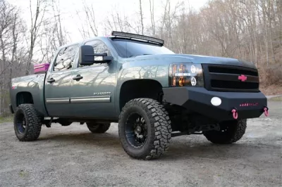 CHEVY 1500 2007.5-2013 with CLASSIC FRONT Weld It Yourself STANDARD installed