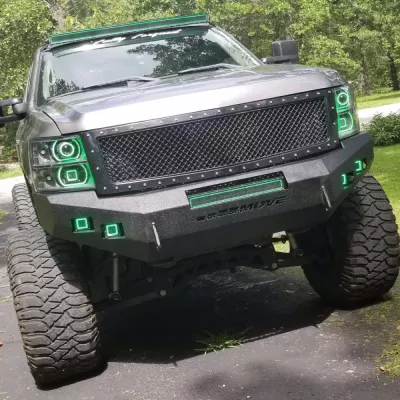CHEVY 1500 2007.5-2013 with CLASSIC FRONT Weld It Yourself STANDARD installed